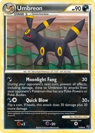 Umbreon 010  - Holofoil - Holo Rare