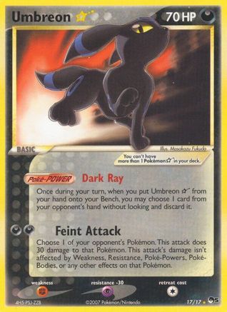 Umbreon Star  - Ultra Rare
