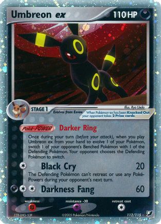Umbreon ex  - Holofoil - Ultra Rare