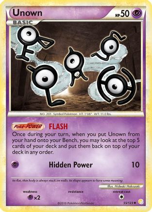 Unown (55)  - Uncommon