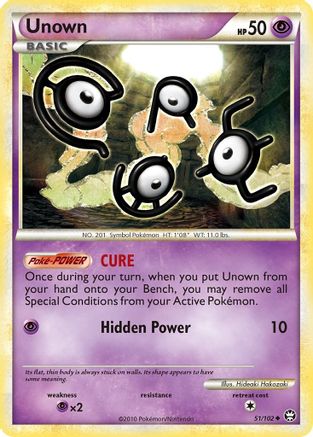 Unown 051/102  - Uncommon