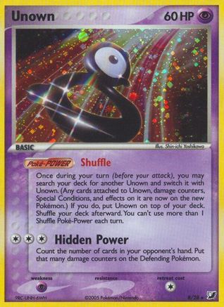 Unown (B)  - Holofoil - Holo Rare