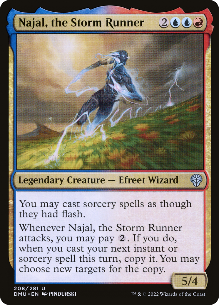 Najal, le coureur des tempêtes [Dominaria United] 