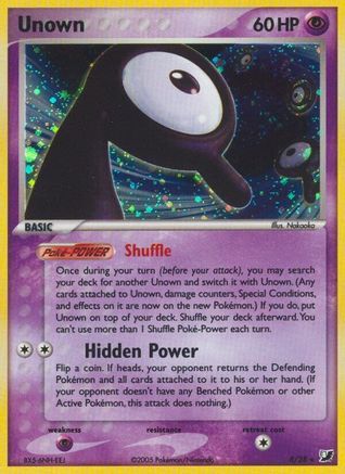 Unown (R)  - Holofoil - Holo Rare