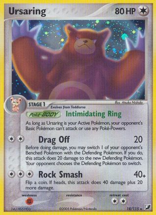 Ursaring  - Reverse Holofoil - Holo Rare