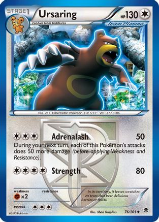 Ursaring (Team Plasma) 076  - Uncommon