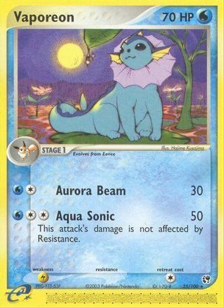 Vaporeon/100  - Rare