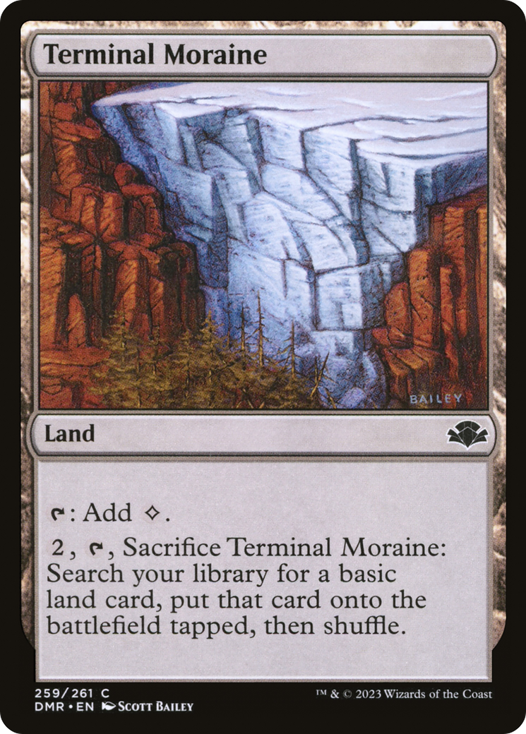 Terminal Moraine [Dominaria Remasterisé] 
