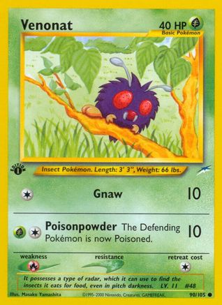 Venonat (90/105) [Neo Destiny 1ère édition] 