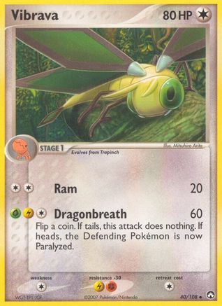Vibrava/108  - Reverse Holofoil - Uncommon