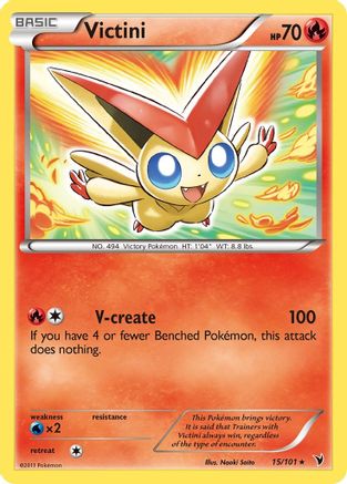 Victini (15)  - Holofoil - Holo Rare