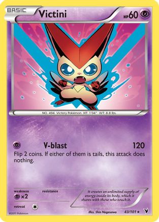Victini (43)  - Rare