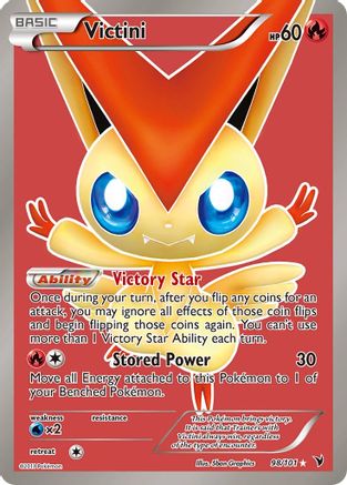 Victini (98 Full Art)  - Holofoil - Ultra Rare