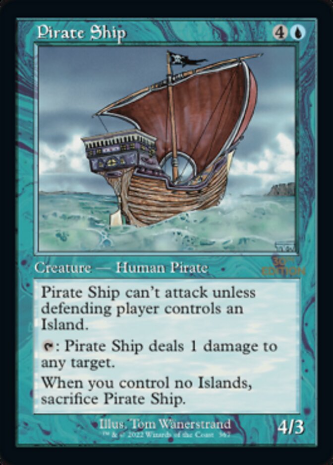 Bateau pirate (rétro) [édition 30e anniversaire] 