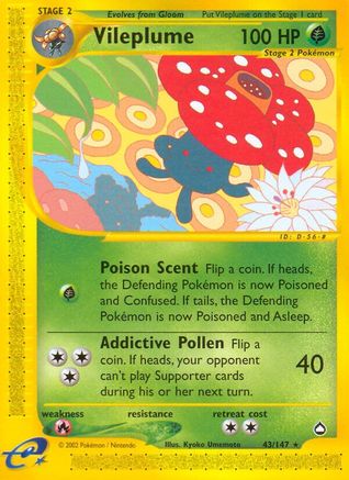 Vileplume  - Rare