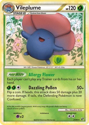 Vileplume  - Rare