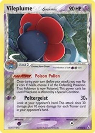Vileplume (Delta Species) 017/110  - Holofoil - Holo Rare