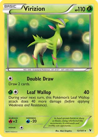 Virizion  - Holofoil - Holo Rare