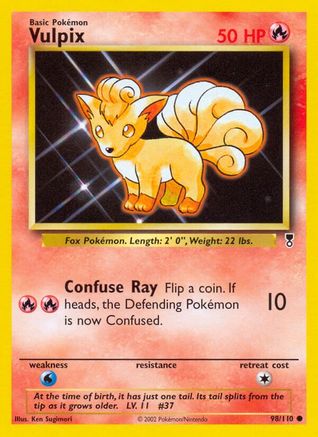 Vulpix 098  - Common