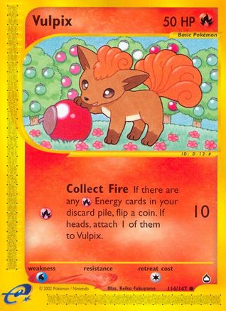 Vulpix 116  - Common
