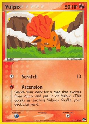 Vulpix  - Common
