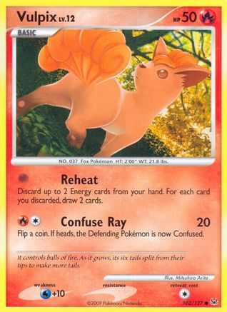 Vulpix 102  - Common