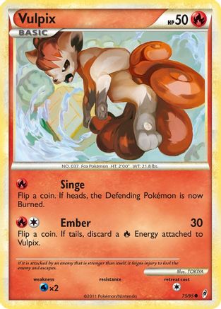 Vulpix 075  - Common