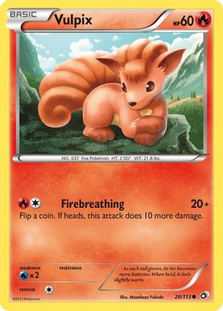 Vulpix 020  - Common