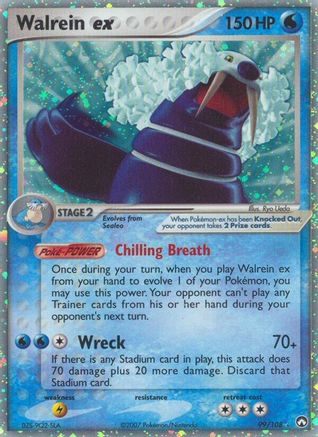 Walrein ex  - Holofoil - Ultra Rare