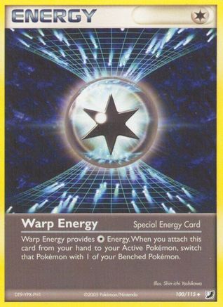 Warp Energy (100/115) (Estampillé) [EX : Forces invisibles] 