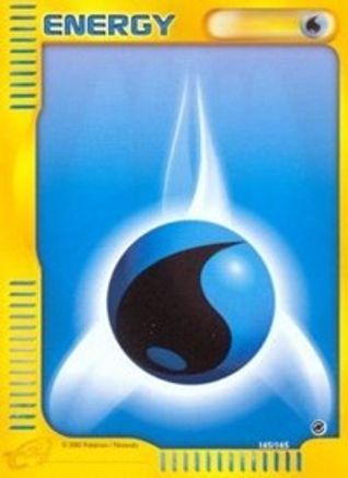 Water Energy 165  - Reverse Holofoil - Common