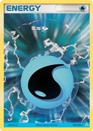 Water Energy 107  - Holofoil - Holo Rare