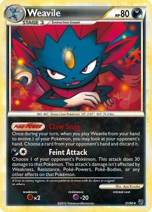 Weavile  - Rare