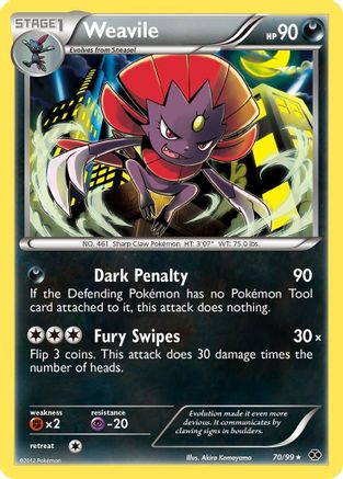 Weavile  - Rare