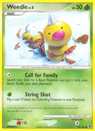 Weedle  - Common