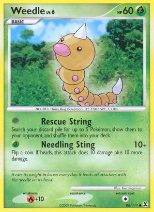Weedle  - Common