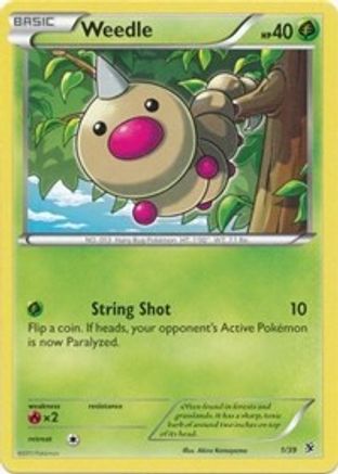 Weedle  - Common