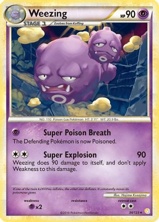 Weezing  - Rare