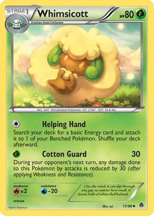 Whimsicott (11)  - Uncommon