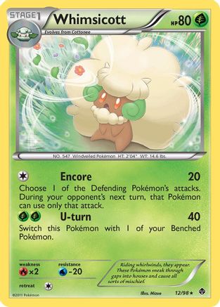 Whimsicott (12)  - Rare