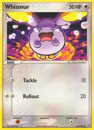 Whismur (73/106) (Estampillé) [EX : Émeraude] 