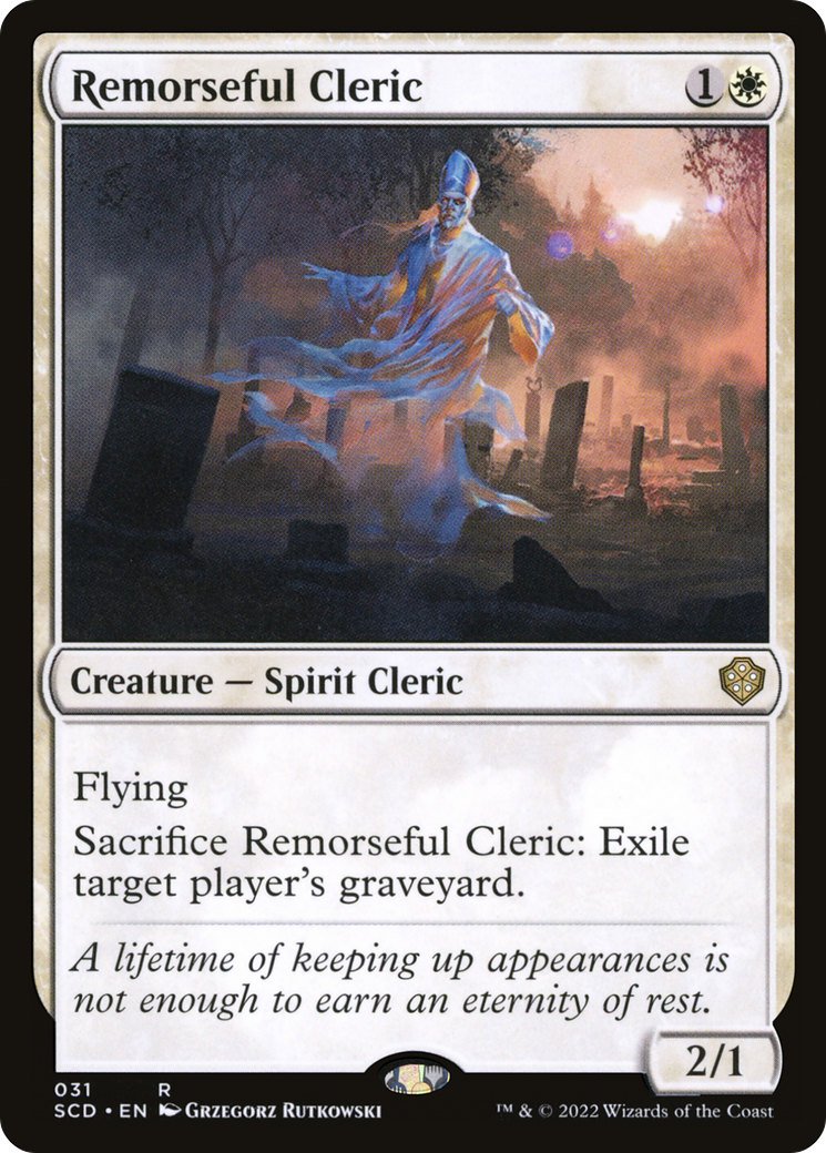 Clerc plein de remords [Decks Commander de démarrage] 