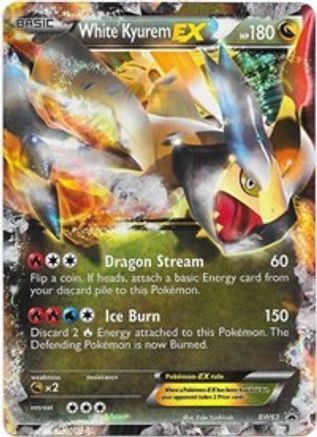White Kyurem EX BW63  - Holofoil - Promo