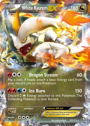 White Kyurem EX  - Holofoil - Ultra Rare