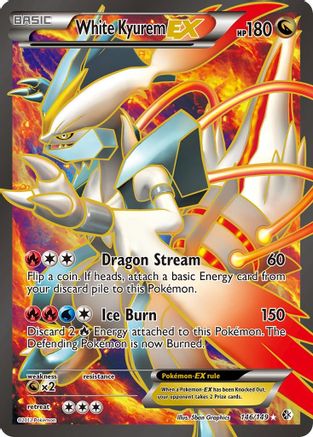 White Kyurem EX (146 Full Art)  - Holofoil - Ultra Rare