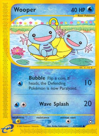 Wooper (117)  - Common
