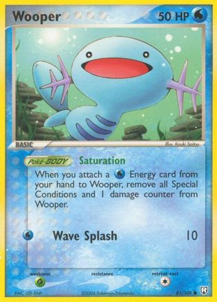 Wooper 081  - Common