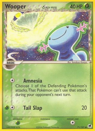 Wooper (Delta Species) 071  - Common