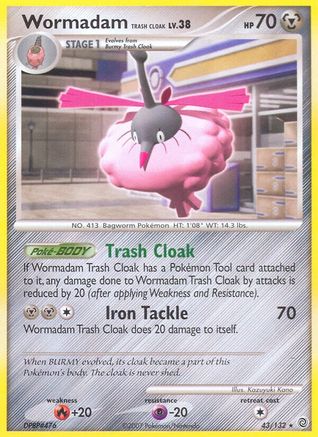 Wormadam Trash Cloak  - Rare