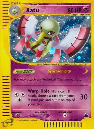 Xatu (H32)  - Holofoil - Holo Rare